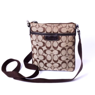 Coach Signature Canvas Crossbody Bag