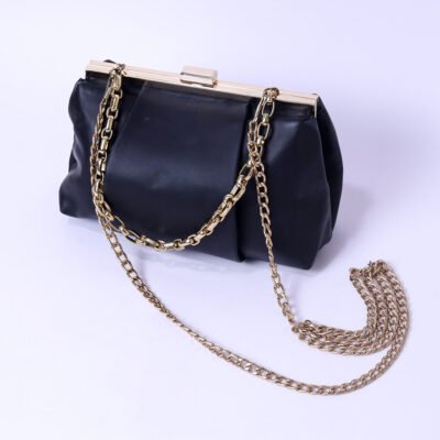 Chain Strap Evening Clutch