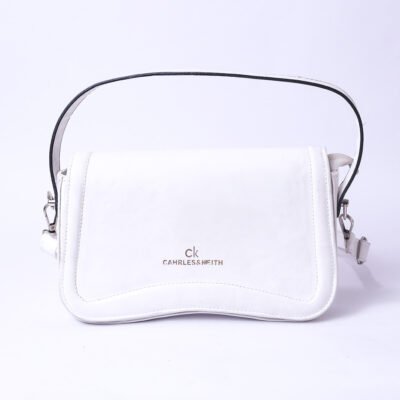 Charles & Keith White Mini Shoulder Bag