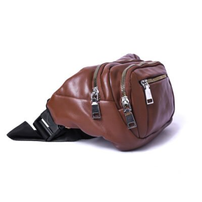 Women Leather Waist Crossbody Bag