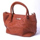 Woven Tote Bag with Pouch