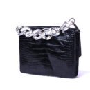 Black Chain Crossbody Bag