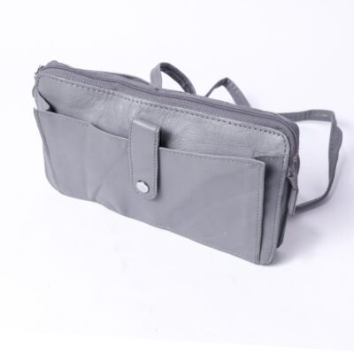 Women’s Slim Crossbody Bag – Grey