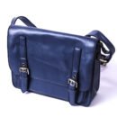 Women’s Crossbody Satchel Bag – Navy Blue