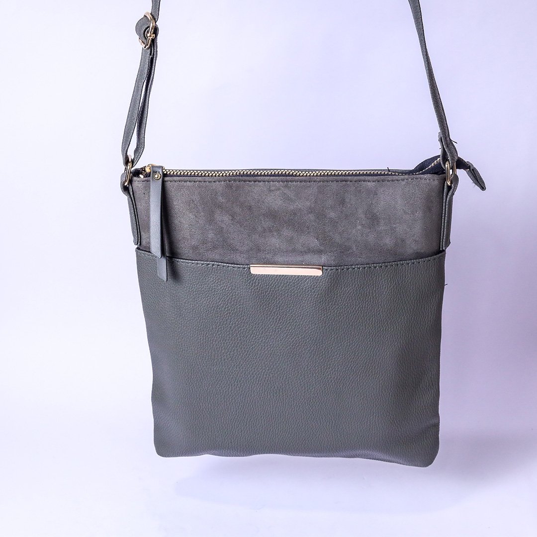 Dark Grey Crossbody Bag