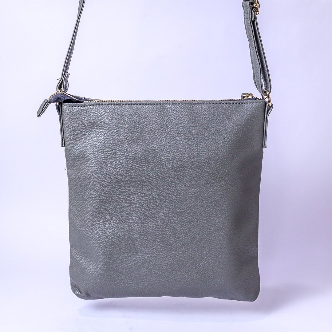 Dark Grey Crossbody Bag - Image 2