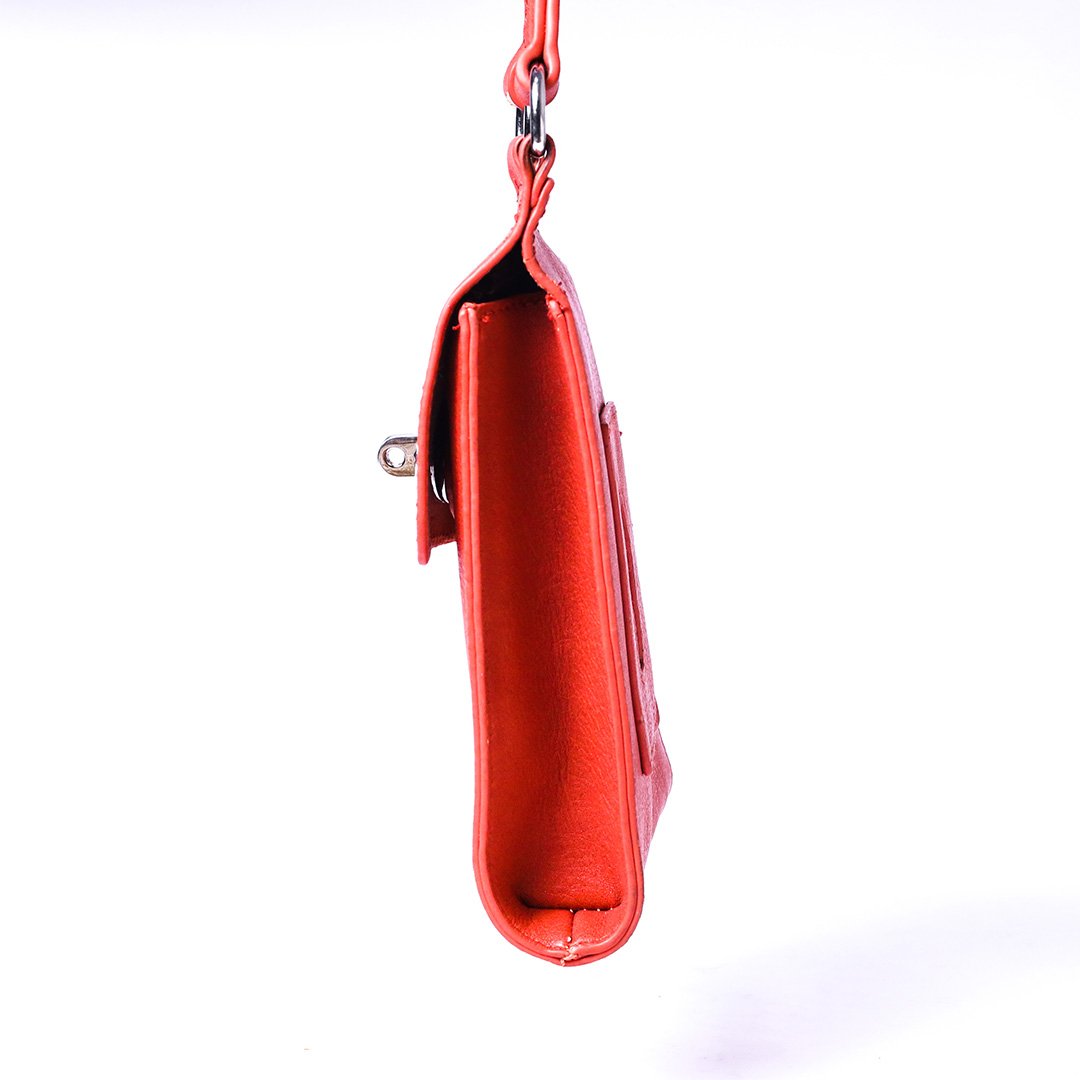 Red Mini Phone Crossbody Bag - Image 3