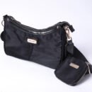 River Island Black Shoulder & Crossbody Bag Set