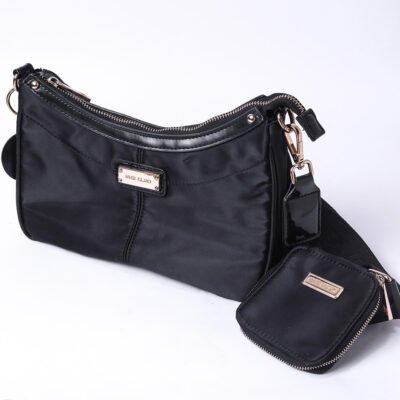 River Island Black Shoulder & Crossbody Bag Set
