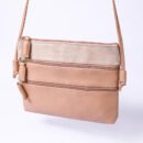 Michelle Andersen Beige Crossbody Bag