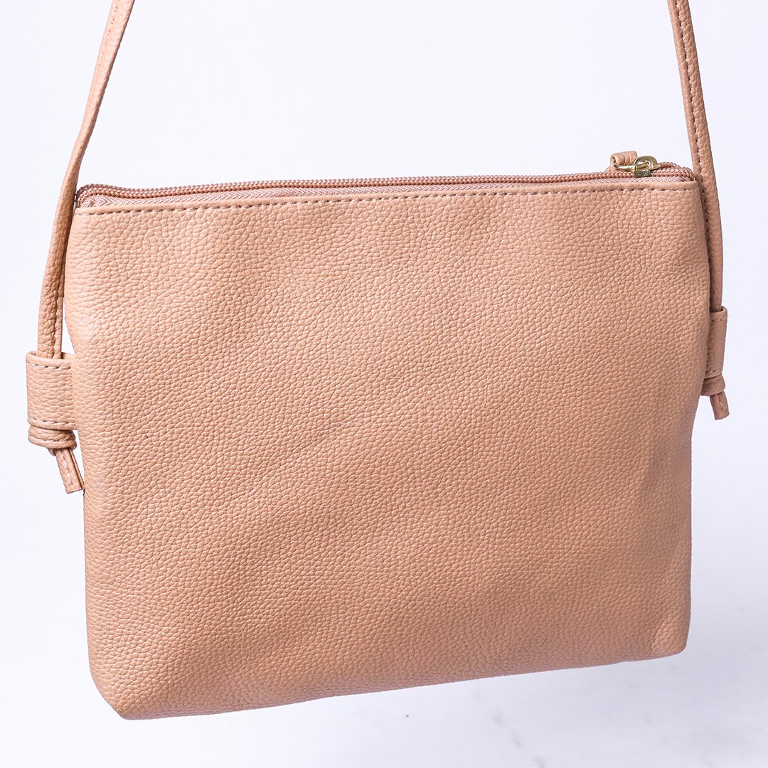 Michelle Andersen Beige Crossbody Bag - Image 2