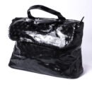 NAF NAF Black Patent Handbag