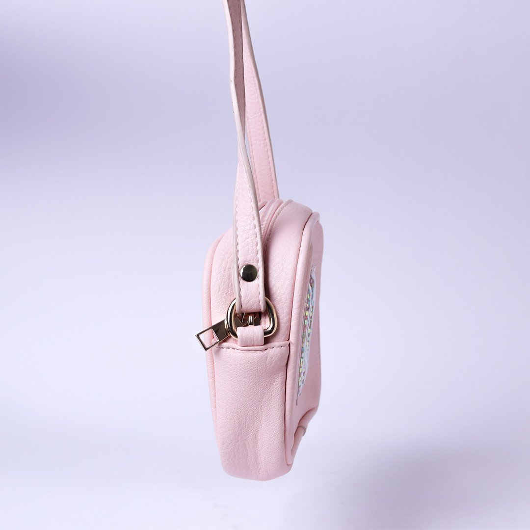 Pink Initial “M” Crossbody Bag - Image 3
