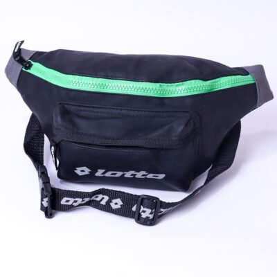LOTTO Unisex Waist & Crossbody Bag – Black