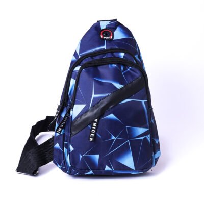 Geometric Pattern Sling Crossbody Bag