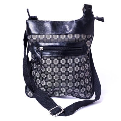 Patterned Crossbody Shoulder Bag