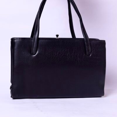 Black Classic Frame Handbag