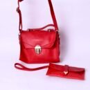 Red Mini Crossbody Bag Set