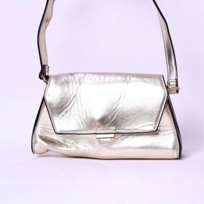 Metallic Gold Shoulder Bag