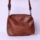 Brown Vintage Leather Crossbody Bag