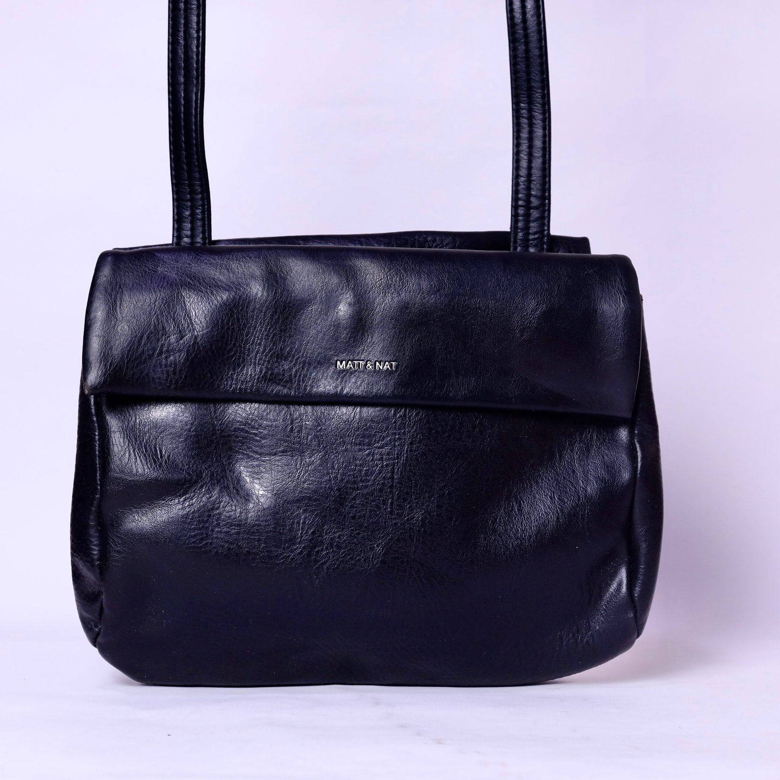 MATT & NAT Black Shoulder Bag